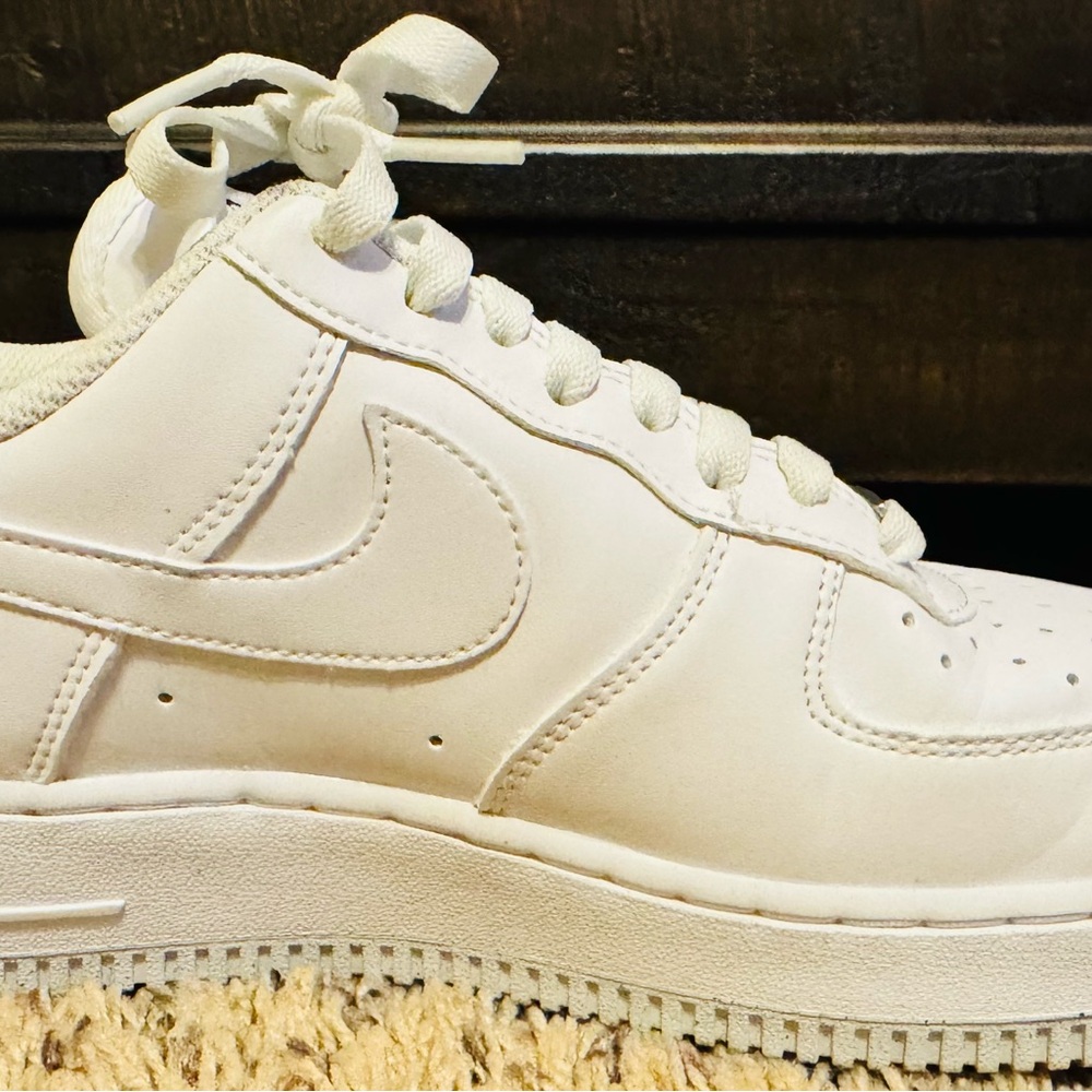 Nike All-White Low-Top Sneakers